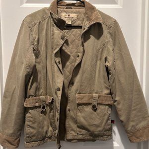 Woolrich Vintage Women's Khaki Jacket in Size Small